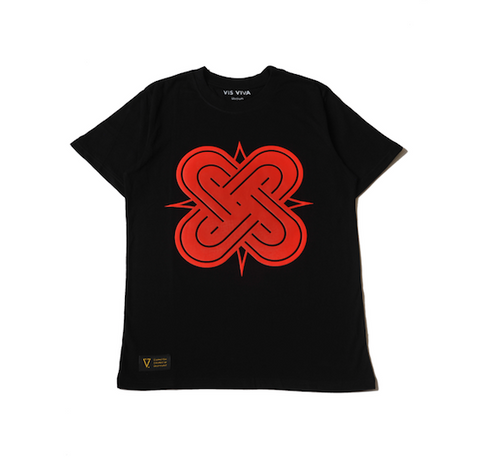 Eternal Knot Black & Red T-Shirt